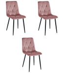 3-kohaline toolikomplekt Leobert Libra, roosa/must