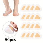 Geelist kannakaitse plaastrid jalgadele, 50 tk