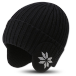 Talvine must beanie m&uuml;ts unisex