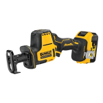 Akuga saag DeWalt DCS369P2-QW, 18V, akuga