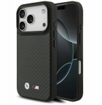 BMW M Kevlar Matt MagSafe Apple iPhone 17 Pro jaoks must, Etui BMW M Kevlar Matt MagSafe do Apple iPhone 17 Pro czarny