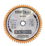 KraftDele ketassaag puidule 300 MM / 32/30/25 MM, 60T, 5000 p/min, mod. KD933