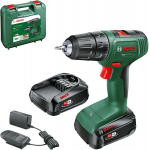 EasyDrill 18V-40 (2x 1.5Ah) + AL18V-20 drill driver in carrying case