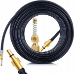 Asendusosa survepesuri voolik Black+Decker/Bosch/Michelin jaoks &ndash; Pikkus 10 m, Messingist otsik, Max 60&deg;C