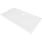 Du&scaron;ialus Mexen Flow Slim, ristk&uuml;lik, 100 x 150 cm, White gloss