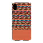 Man & Wood Looduslik telefoni&uuml;mbris Apple iPhone XS/X jaoks &ndash; Browny Check Must