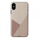 Man & Wood M8060B naturaalsest puidust &uuml;mbris iPhone XS/X jaoks &ndash; Tulip Black