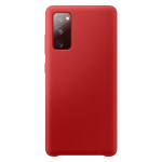 Silikoon&uuml;mbris, pehme ja painduv kummist kate Samsung Galaxy S20 FE 5G-le, punane (punane)