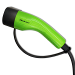 Mobiilne laadija auto elektriline ev koos reguleeritav 2in1 type2 11kw cee 5 pin wi-fi lcd 3 faasi kaasaskantav wallbox 5m Qoltec