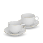 Puodeliai su lėk&scaron;tutėmis 270 ml / 4 vnt Floree (porcelianas) -