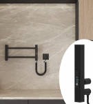 Elektriline k&auml;ter&auml;tikuivati v&auml;ike Ladder Lux 2 Must 530x210 mm 35 W
