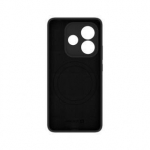 &bdquo;Evelatus Xiaomi Redmi Note 14 Premium&ldquo; magnetiline, pehme silikoon&uuml;mbris, must