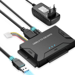 USB 3.0 - SATA/IDE adapter 2.5/3.5&Prime;, 3 &uuml;hes, toiteplokiga
