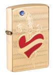 Zippo tulemasin 49303 Armor&trade; Heart and Sword Design