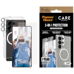 Zestaw ochronny CARE by PanzerGlass  Flagship 3w1 Etui+Szkło+Lens do Samsung Galaxy S25 Ultra