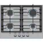 Gas hob - BOSCH Series 6 - 4 burners - 52 x 58.2 x 4.5 cm - PCP6A5I90 - Stainless steel