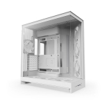 NZXT korpus H9 Flow RGB+ (valge (matt), Temperd Glass x 2)