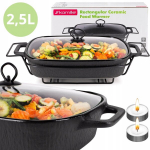 KERAAMILINE KATTEL KAMILLE 2,5 L, kuumakindel, kaanega