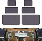 Auto p&auml;ikesekaitse kardinad ZATOOTO CL2513-ZXP, 6 tk, must