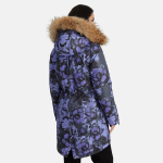 Huppa Naiste talveparka VIVIAN 1, violet pattern