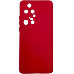 Evelatus Huawei P50 Pro Nano silikoonist &uuml;mbris pehme puutega TPU-le, punane