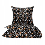 100% puuvillane voodipesu 160x200 lukuga, lastele