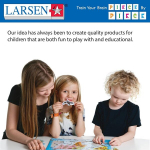 Larsen fh48 raampusle lastele, k&uuml;lm ja kaunis antarktika, pusle alates 6. eluaastast, ilus lastepusle 66 t&uuml;kiga, m&auml;ng, l&otilde;bu ja &otilde;ppimine
