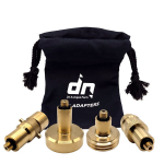 DN Autogas Parts LPG GPL autogaasiballooni t&auml;iteadapterite komplekt M10 kogu Euroopale ACME DISH EURONOZZLE BAYONET kotiga
