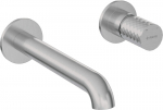 S&uuml;vistatav vannitoa kraan Deante Silia Hexa BHS_F54L, Brushed steel