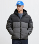 Jack & Jones meeste talvejope, 200 g 12279477*01, must/hall 5715725349536