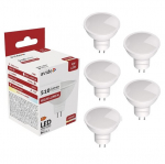 Avide LED-pirn 6W GU5.3 12V 3000K 5 tk