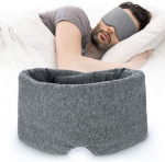Unemask, k&auml;sitsi valmistatud puuvillast, reguleeritav, reisikotiga