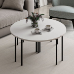 Kohvilaud Asir Emma 8921, 90x42x42 cm, valge