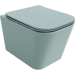 Mexen Teo WC-pott Rimless aeglaselt sulguva slim-istega, duroplast, hele roheline matt - 30854048