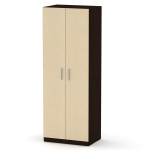 Shkaf-1 kapp 180 &times; 65 &times; 45,6, tumepruun