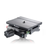 Adapter - Manfrotto TOP LOCK adapter koos MSQ6PL plaadiga, Juodas