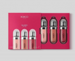 Kiko Milano huulel&auml;igete komplekt: 3 niisutavat huulel&auml;iget vol&uuml;&uuml;mi andva 3D-efektiga