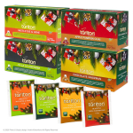 Rohelise ja musta tee komplekt kottides 4 t&uuml;&uuml;pi, Tarlton, 120g (4x (1,5g x 20tk))