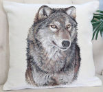 Kahepoolsne padjakate Hunt, 45x45 cm, 1 tk.