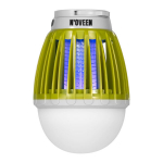Noveen Ikn824 Led Uv-lamp putukatele, 40m&sup2;, Ipx4