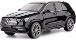 Inertsiaalne metallauto MERCEDES GLE 350 Black 1:24