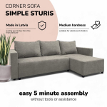 Nurgadiivan lahtik&auml;iv kastiga Simple Sturis, Podrez, Helehall