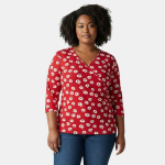S&auml;rk naiste BPC collection punane lilledega, XXXL