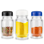 Tiheda kaanega 50x 50ml klaasist maitseainepurgid