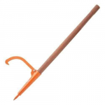 Pagaik&scaron;tis rąstams su kabliu ir 118 cm rankena, skirtas rąstams iki &Oslash; 45,7 cm
