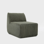 Homla Svela Velvet elutoa tugitool, roheline