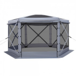 Paviljoni s&auml;&auml;sev&otilde;rguga telk, 360x360x220 m, hall, telkimisvarjualune