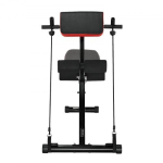 Treenimispink, Reguleeritav kokkupandav Rooma tool, 150 kg, Must, S&uuml;siteras