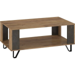 Kohvilaud Meblocross Boss Bos-05, pruun/hall