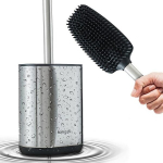 Bamodi silikoonist tualetiharja roostevabast terasest hoidikuga &ndash; h&uuml;gieeniline, modernne ja vastupidav